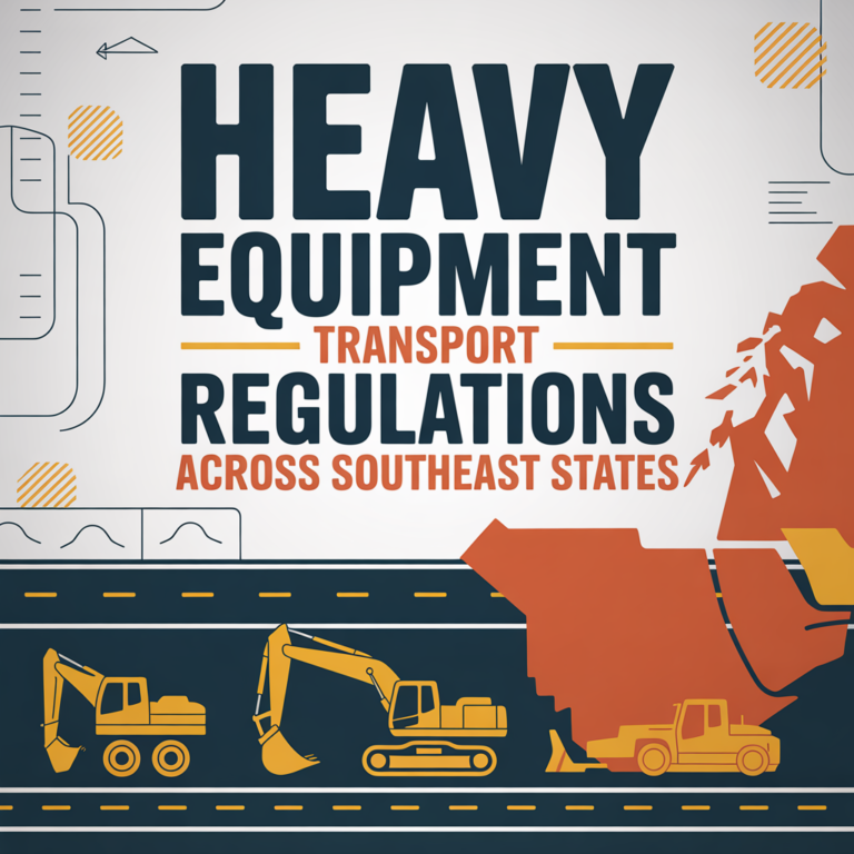 Heavy Equipment Transport Regulations Across Southeast States
